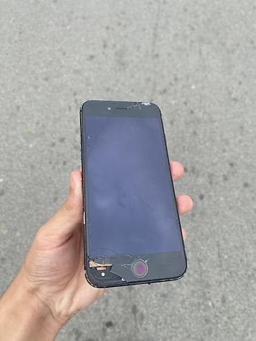телефон fly fs502 cirrus 1: IPhone 7, 64 ГБ, Черный, Битый — 2