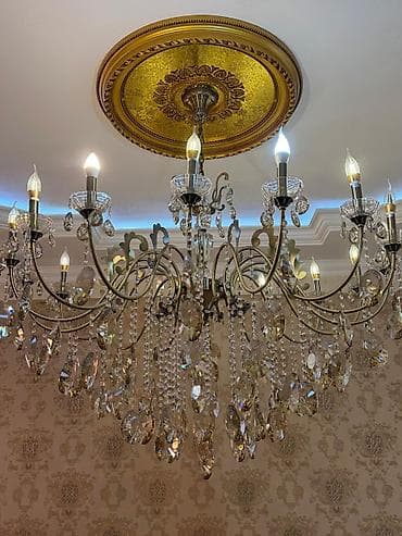 lampa spot: Çılçıraq, 10 və daha çox lampa, Metal — 3
