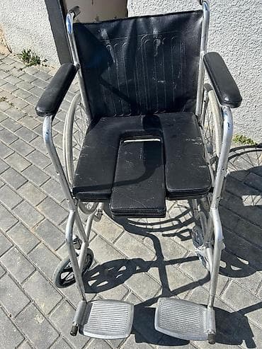 Digər tibbi məhsullar: Elil arabasi. 2ci el. Tualet funksiyalı əlil arabası - Material — 4