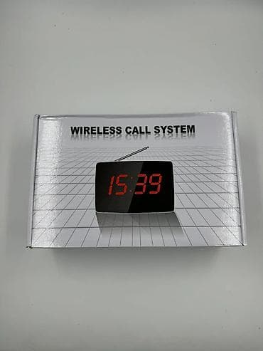 carrier: Restoran/əsas zal üçün simsiz çağırış sistemi Xüsusiyyətlər: - LED — 2