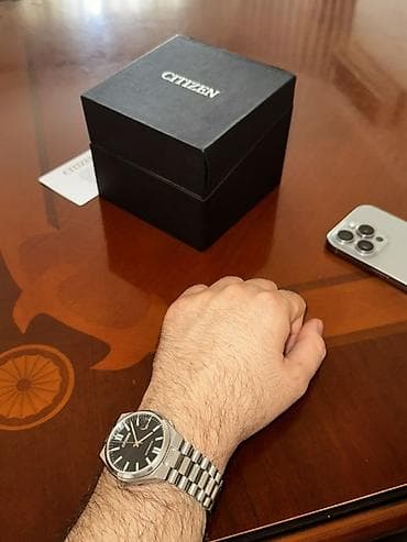 elekdiron saat: Citizen kişi qol saatı – mexaniki, avtomatik Xüsusiyyətlər: - Brend — 5