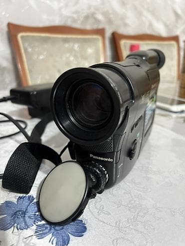go pro camera: Panasonic RX6 VHS-C video kamera - Super Image Stabilizer sistemli — 3