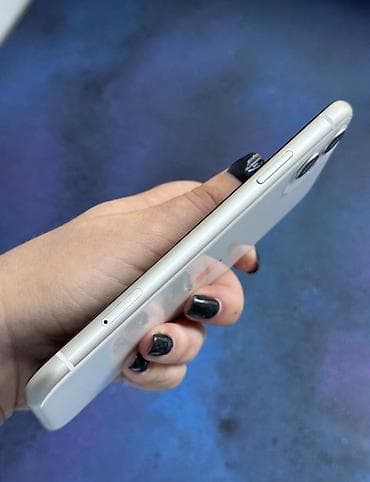 iphone 14 2 ci el: IPhone 11, 256 GB, Ağ, Zəmanət, Simsiz şarj, Face ID — 2