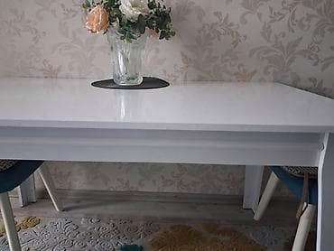 masaj stolları: Qonaq masası, Açılmayan, Taxta, Dördbucaq masa — 1