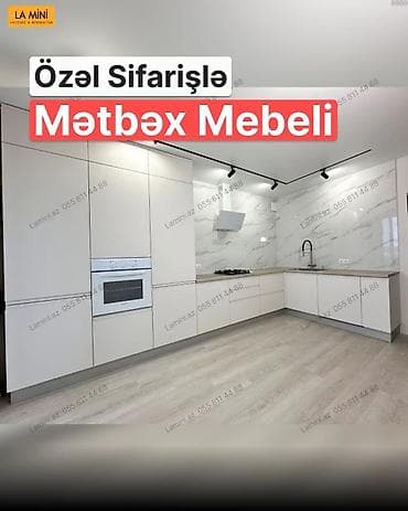 metbex mebeli 2018: Özəl sifarişlə mətbəx mebeli – lakonik və minimalistik dizayn - — 1