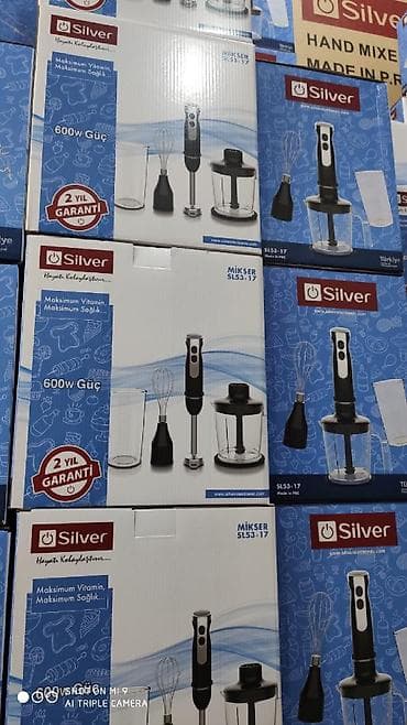 Blender mikser Silver Turk markasi Blender mikser stekan ve terevez — 7