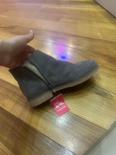 lipuçkalı uşaq şəp şəpləri: Botinka, Qız üçün, 36 — 2