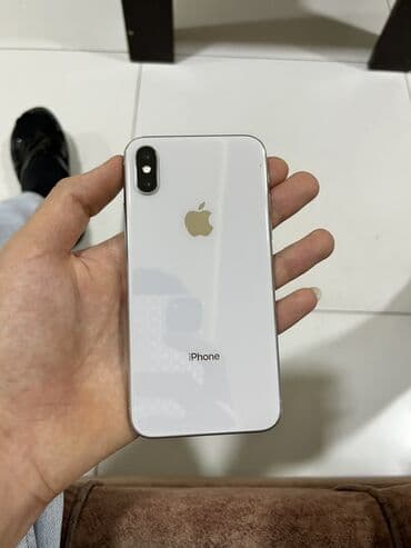 сколько стоит айфон 10: IPhone X, Gümüşü, Face ID — 3
