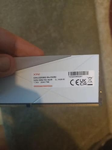 irshad electronics soyuducular: XPG (8+8gb) 16 gb ( 2 ədəd ram ) RGB DDR4 yaddaş modulları dəsti — 2