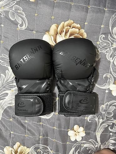 MMA və boks üçün əlcək dəsti - 2 cüt: MMA yarımbarmaq əlcəkləri və — 3