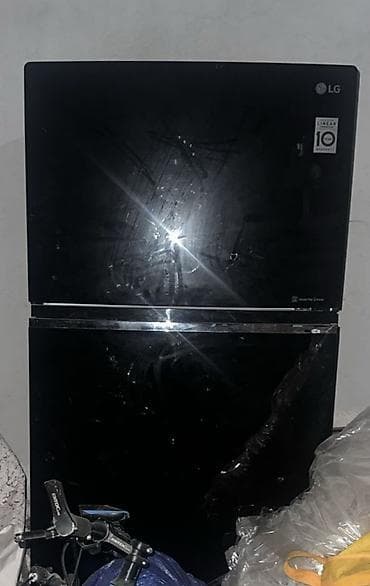 tap az radiatorlar: 2 qapılı LG Soyuducu Satılır, rəng - Qara — 6