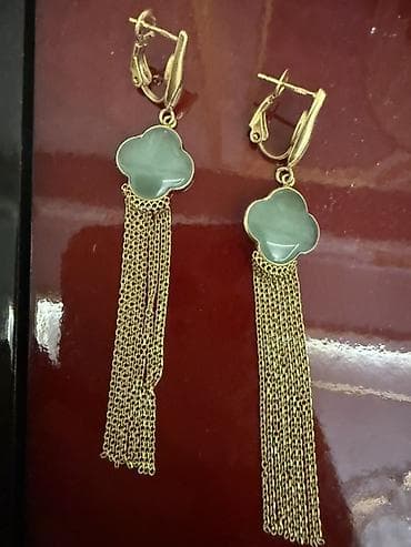 Sırğa, Sarı qızıl lalafo.az -da Sırğa, Sarı qızıl