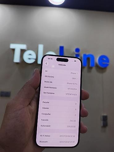 ipad mini qiymet: IPhone 15 Pro, 256 GB, Natural Titanium, Zəmanət, Simsiz şarj, Face ID — 4
