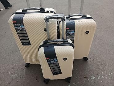 amp: Billa sərnişin çamadan dəsti – 3 ölçü - Material: 100% ABS sərt — 1