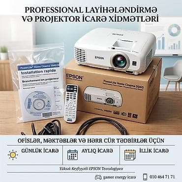 Peşəkar layihələndirmə və proyektor icarə xidməti - Ofislər — 1