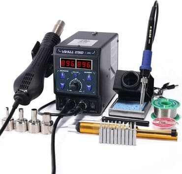 lehimləmə aparatı: Fen payalnik Yihua 8786D-i 🔹️Model:Yihua 8786D I 🔹️Elektron — 3
