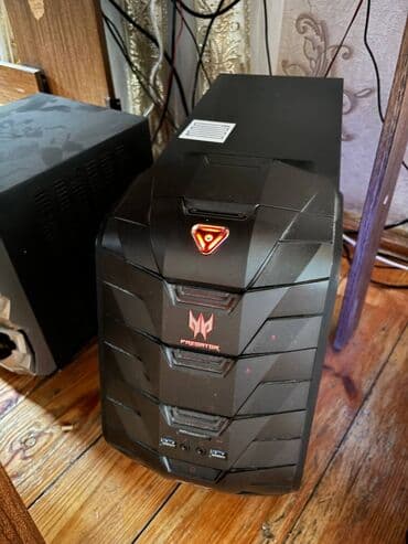 kompüterlər satış: Acer Predator sistem blok Processor- Intel(R) Core(TM) i7 - 7700 CPU — 7