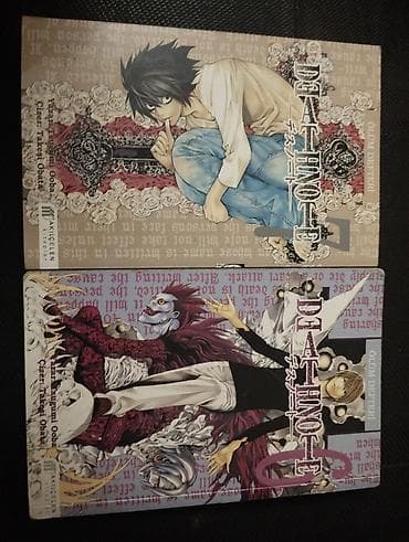 Death Note (Ölüm Dəftəri) manga – 2 cildlik set - Nəşriyyat: Akirelən