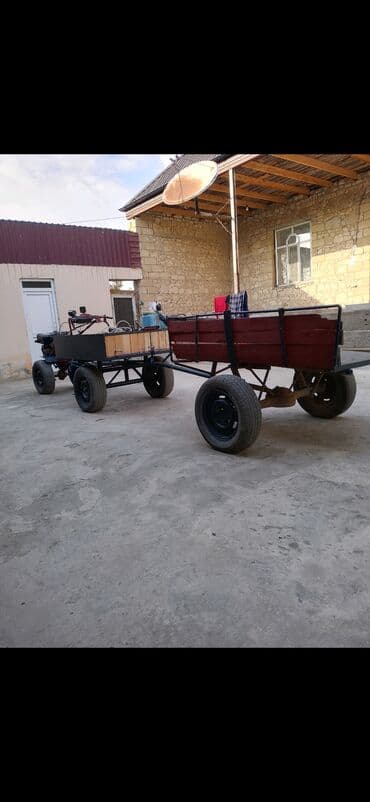 Özəldən yığılmış mini yüklü daşıma vasitəsi – motorlu qoşqulu karqa