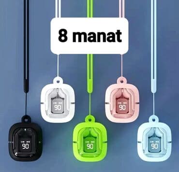 qulaqliq temiri: Yeni Simsiz (Bluetooth) Qulaqcıqlar, rəng - Ağ — 3