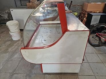 Промышленные морозильники: Vitrin soyuducusu təcili satılır!!!az işlənib qırmızı rəng işlək — 3