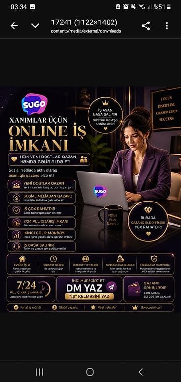 SMM menecer tələb olunur, İstənilən yaş, Təcrübəsiz