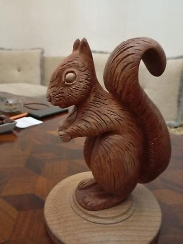 Vazalar: Fiqur, Taxta, rəng - Qəhvəyi — 1