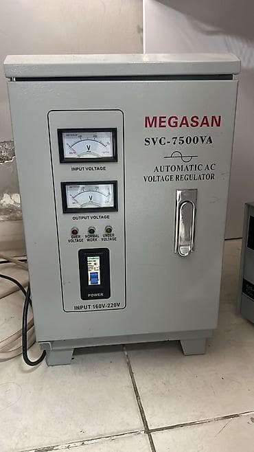 MEGASAN SVC-7500VA – Avtomatik AC Gərginlik Tənzimləyicisi - Model