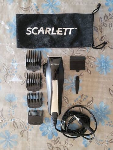 мантышница электрическая: Saç qırxan maşın, Scarlett, İşlənmiş, Ünvandan götürmə — 1