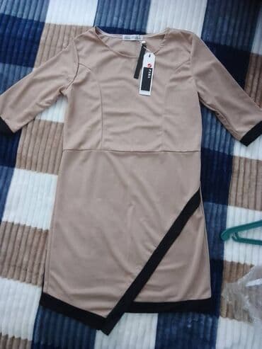 боорсоки на заказ бишкек: Повседневное платье, Миди, L — 3