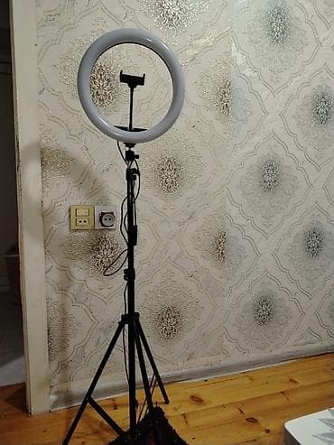 life power: LED halqa işıq dəsti – stativli, telefon tutacaqlı - 26–30 sm — 1