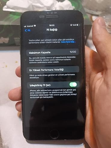 IPhone 7 Plus, 128 GB, Jet Black, Barmaq izi — 3