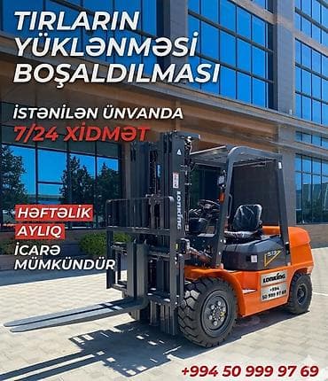 TIR-ların yüklənməsi və boşaldılması xidməti - İstənilən ünvanda 7/24