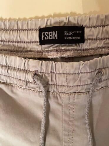 idman kişi şortları: İdman Şalvar, M, rəng - Bej — 2