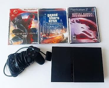 video reqstrator: PlayStation 2 Slim oyun paketi - Konsol: Sony PlayStation 2 Slim — 1
