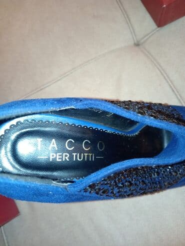 barya ayakkabı: Tuflilər, Ölçü: 37, rəng - Göy, Yeni — 3