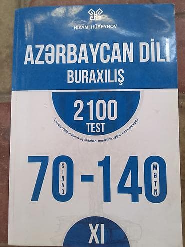 Məhsul: Nizami Hüseynov – “Azərbaycan Dili. Buraxılış” (XI sinif) • lalafo.az -da Məhsul: Nizami Hüseynov – “Azərbaycan Dili. Buraxılış” (XI sinif) •