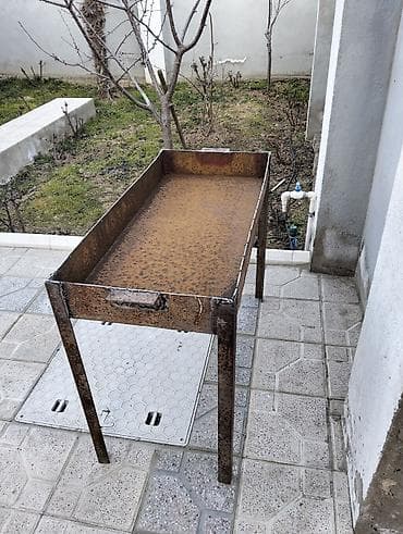 Toxumlar: Metaldan hazırlanmış manqal/sac ocağı - Material: qalın polad/metal — 2