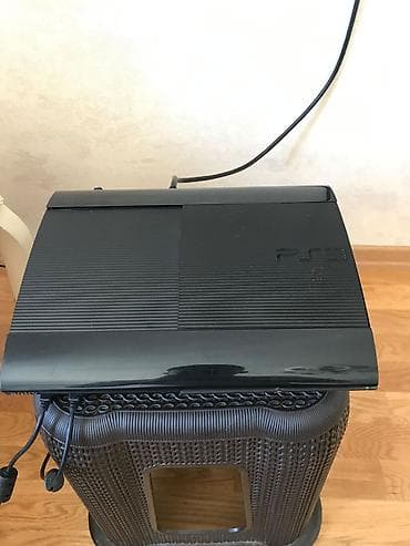xbox one fat: Sony PlayStation 3 (PS3) Super Slim oyun konsolu dəsti - Model: PS3 — 1