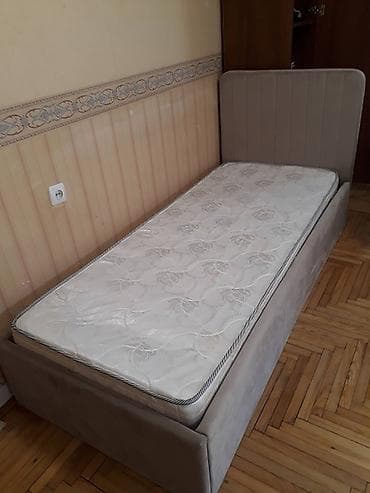 İşlənmiş, Təknəfərlik çarpayı, Bazasız, Siyirməsiz
