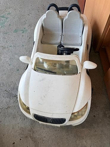 Детский мир: Uşaq üçün Elektrikli Maşın (BMW Stilində) – 2 Nəfərlik Qiymət: 100 AZN — 5