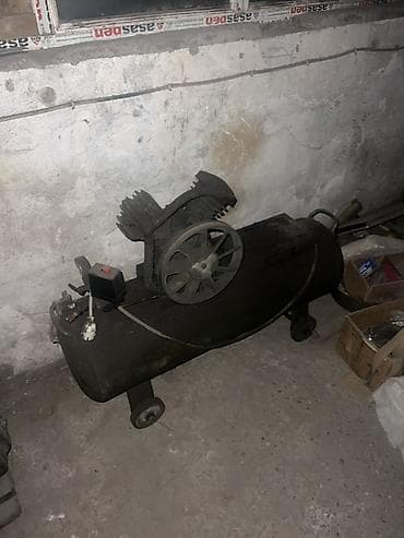 perda: Sənaye tipli hava kompressoru - Üfüqi silindrik qəbuledicili — 3