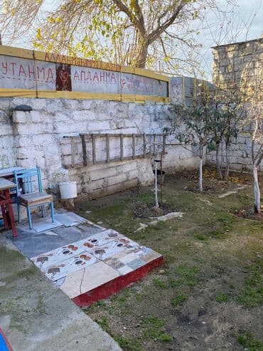 yeni emlak sahil qesebesi: 2 otaqlı həyət evi – tam yaşayışlı - Daxili plan: bir geniş otaq — 7