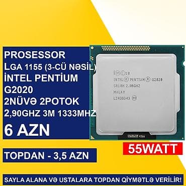 intel core i5: Prosessor Intel Core i5 Kompüter üçün Prosessorlar, İşlənmiş — 7