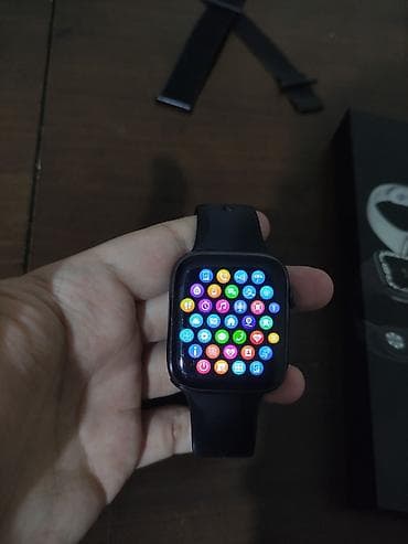 telefonlu saatlar: DT NO.1 smart saat dəsti. (İşlenmiş) Xüsusiyyətlər: - Kvadrat — 6