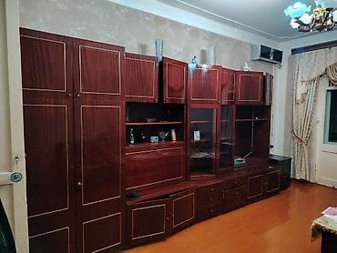 taxta dolab: 3 qapılı, Siyirməli, Qəhvəyi, Digər material, Açılan, Düz dolab — 6