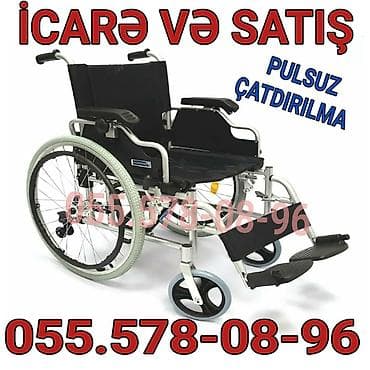 alil arabasi: Mexanik əlil arabası – icarə və satış - Yüngül və dayanıqlı metal — 1