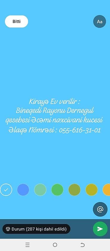 mini evler: Kirayə ev – Binəqədi rayonu, Dərnəgül qəsəbəsi, Əcəmi Naxçıvani — 1