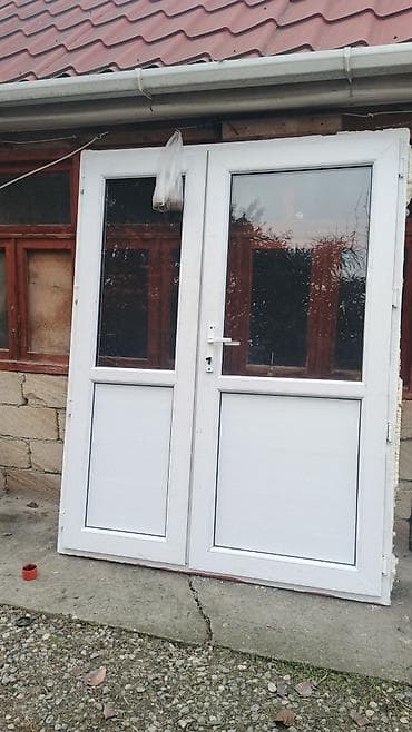 Декоративные панели для стен: Plastik (PVC) ikiqat giriş qapısı – çərçivə ilə birlikdə. - Material — 2