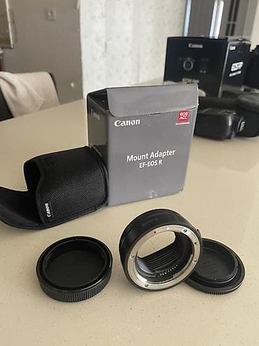 otg adapter: Canon Mount Adapter EF-EOS R - Original Canon adapteri: EF və EF-S — 1